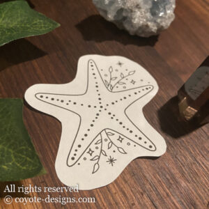 starfish tattoo design