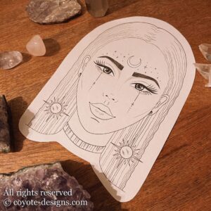 goddess tattoo design