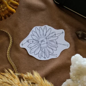 ursa major sunflower tattoo design